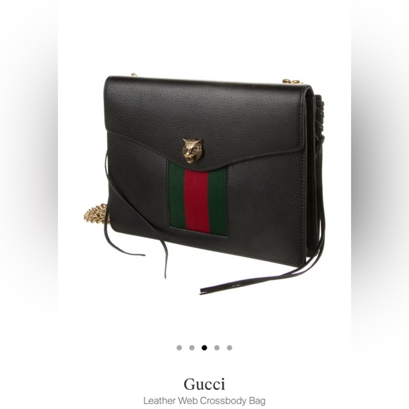 Gucci Leather Web Crossbag - Picture 2 of 6